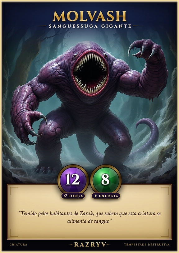Molvash, Sanguessuga Gigante