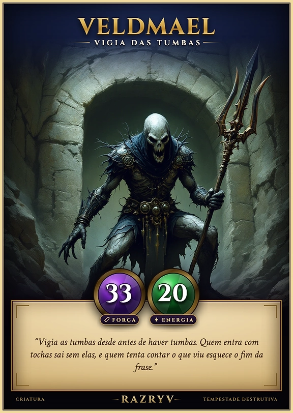 Veldmael, Vigia das Tumbas