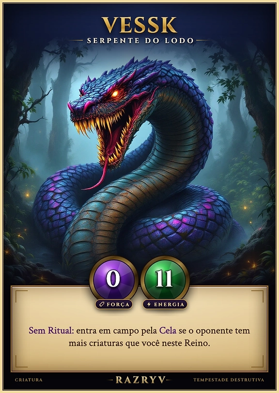 Vessk, Serpente do Lodo